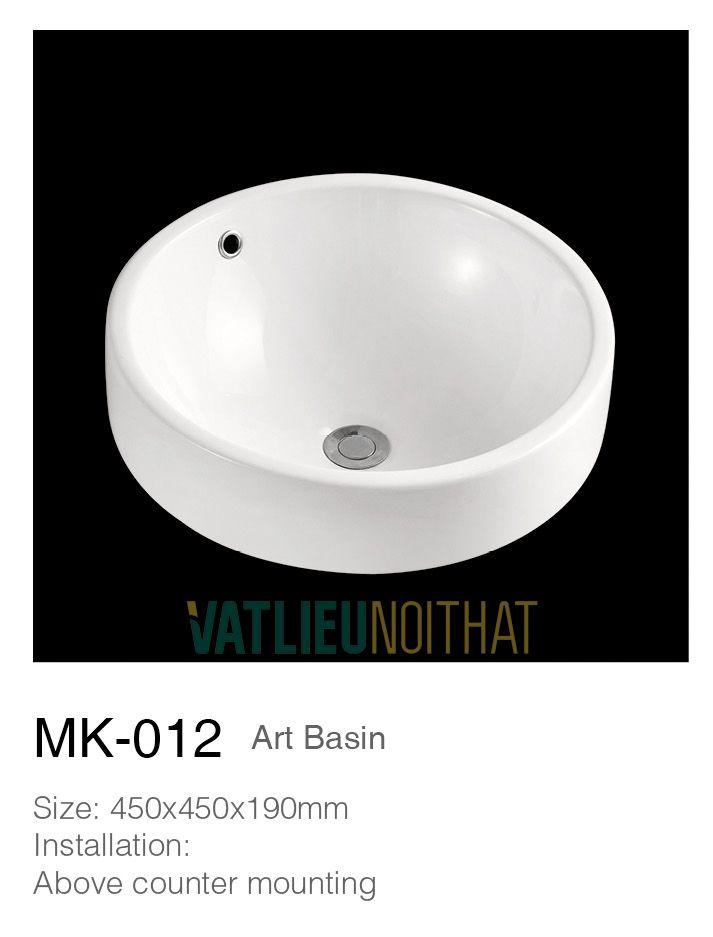 Chậu rửa lavabo đặt bàn MK012
