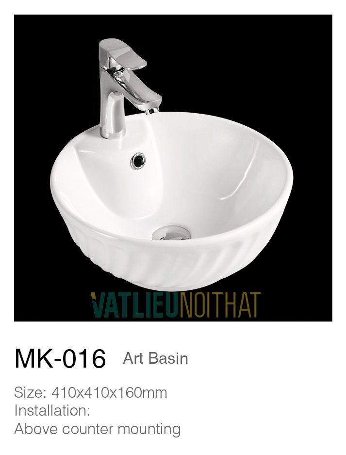 Chậu rửa lavabo đặt bàn MK016