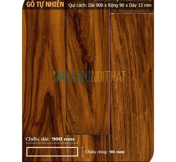 Sàn gỗ Tếch 900 mm