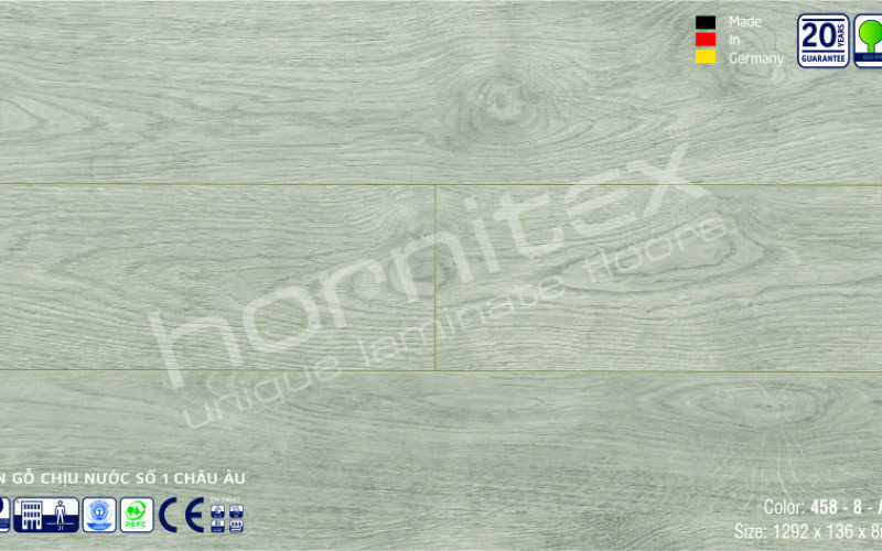 Sàn gỗ Hornitex 8 mm 458-8