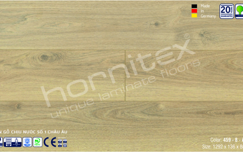 Sàn gỗ Hornitex 8 mm 459
