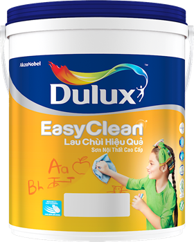 Sơn dulux lau chùi hiệu quả