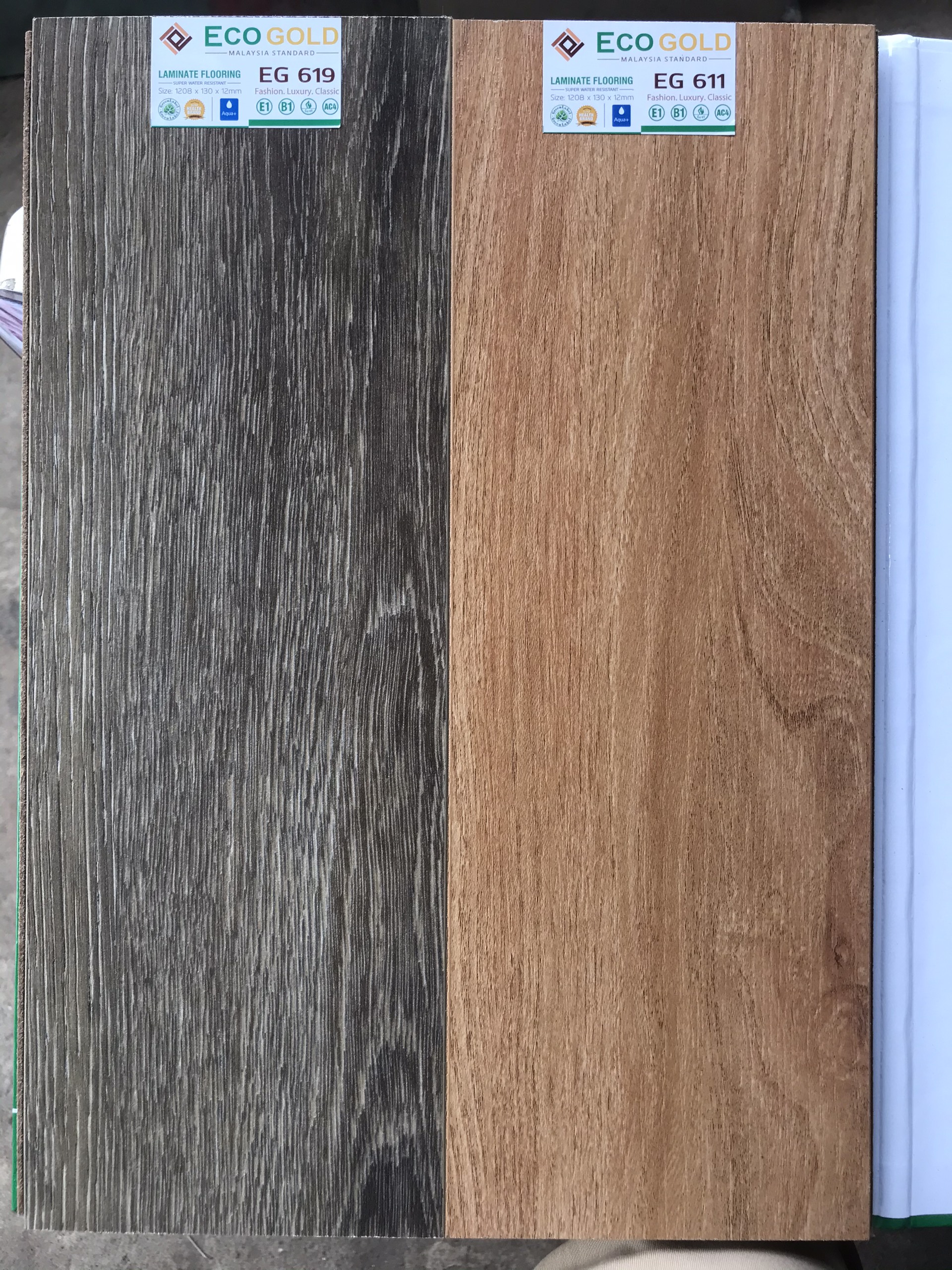 Sàn gỗ ECOGOLD 12mm - EG 619-611