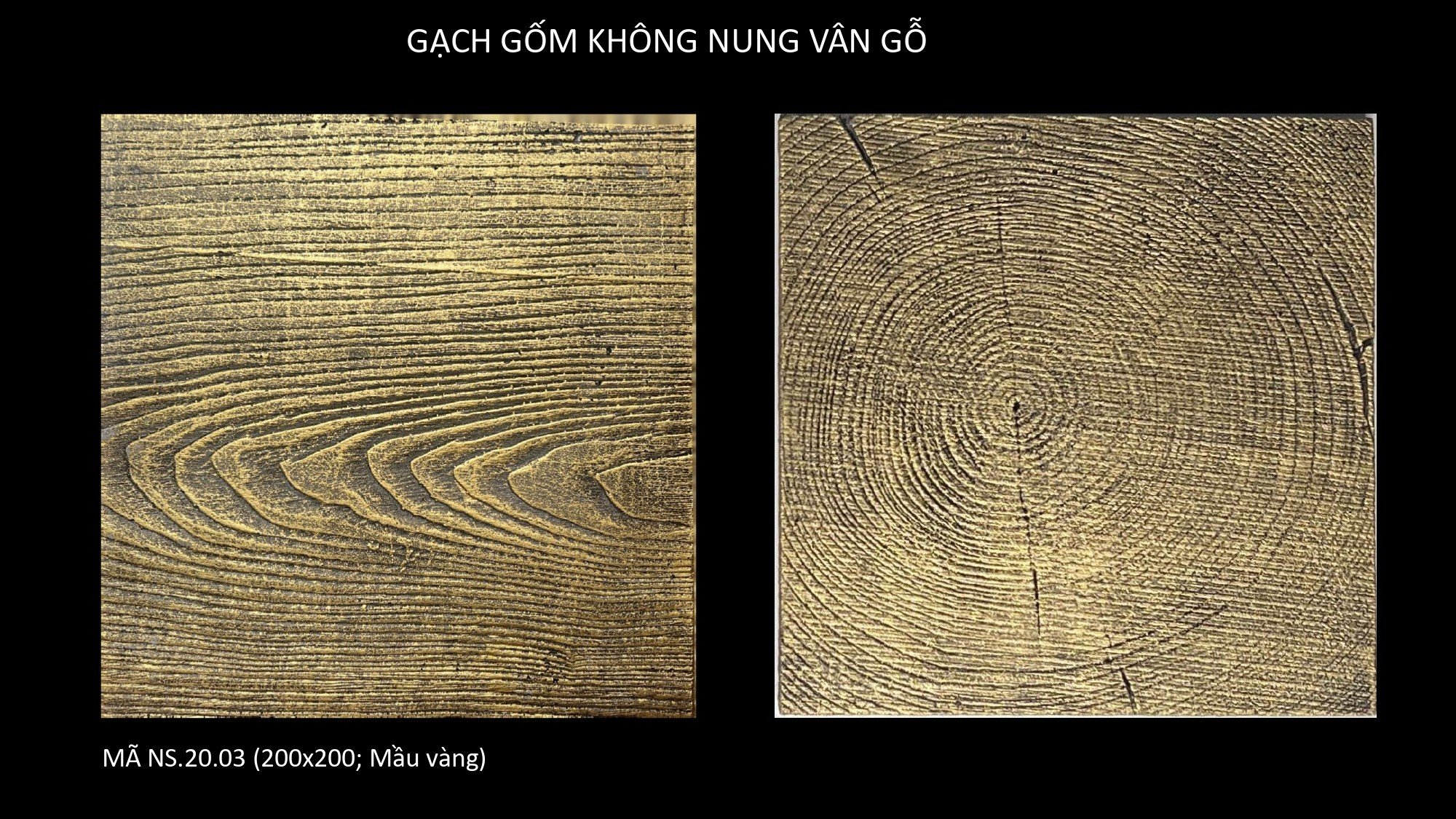 GẠCH GỐM KHÔNG NUNG VÂN GỖ NS20.03