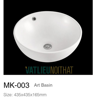 Chậu rửa lavabo đặt bàn MK003