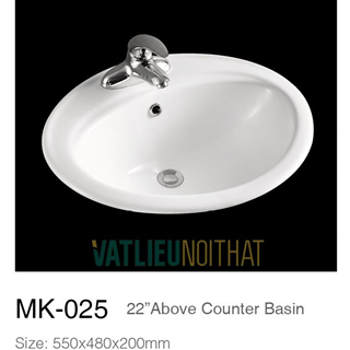Chậu rửa lavabo treo tường MK025