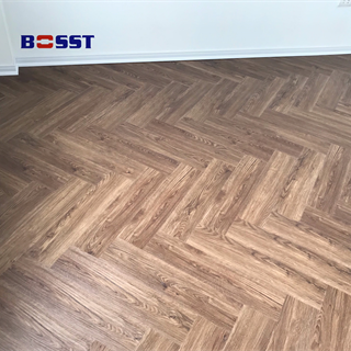 Sàn nhựa hèm khóa 4mm lát xương cá BOSST